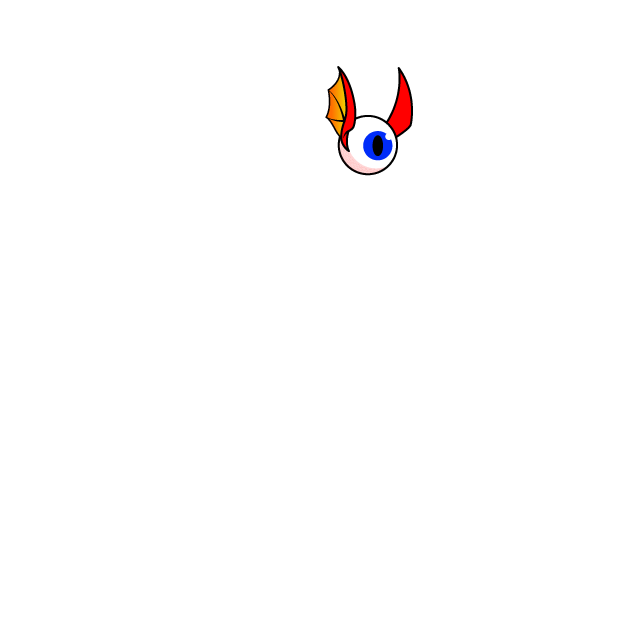 Flying Eyeball