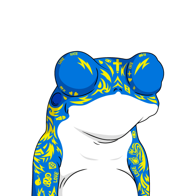 Blue Tattoo